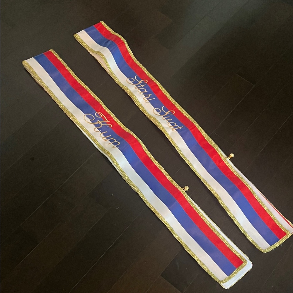 Orthodox wedding sashes